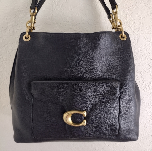 COACH Black Tabby Hobo Crossbody Bag - Picture 4 of 17